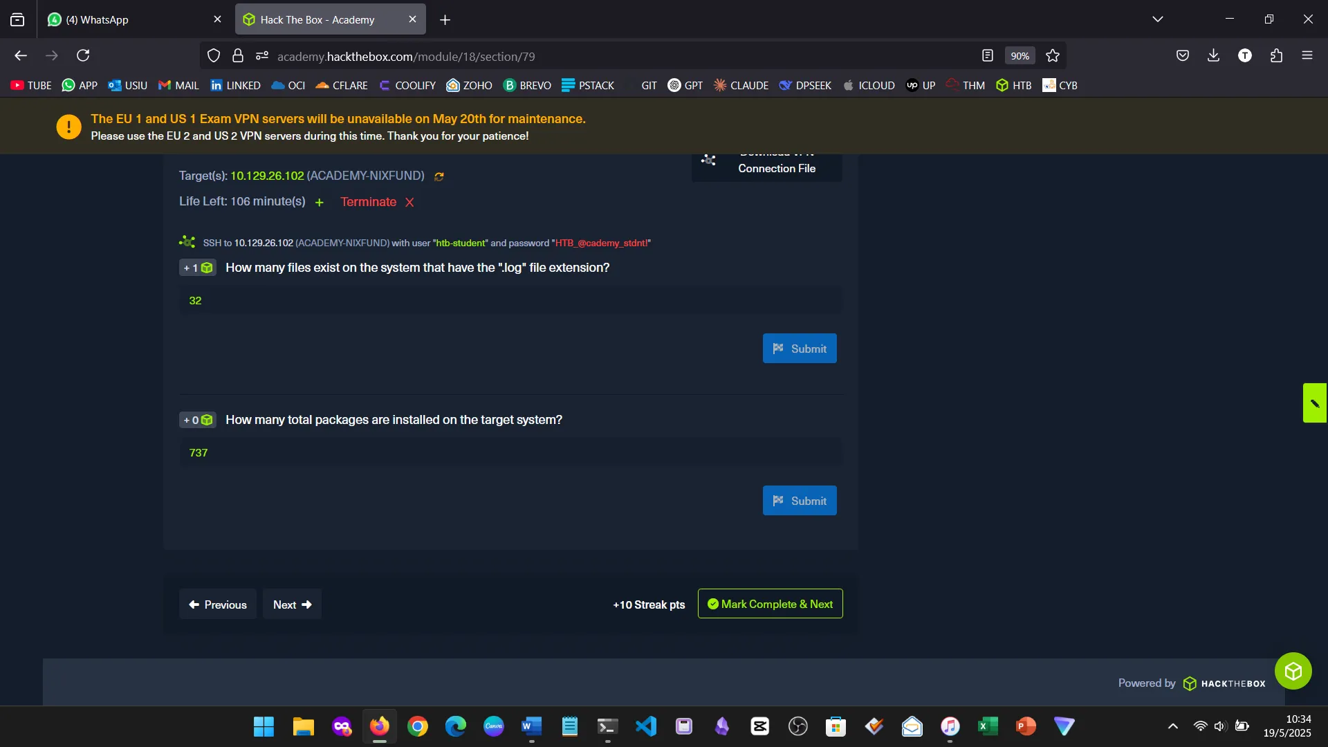 Redirection Practice
