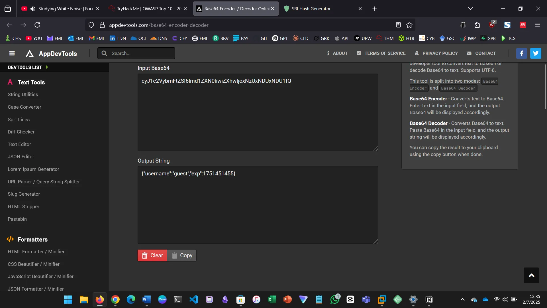 Payload manipulation